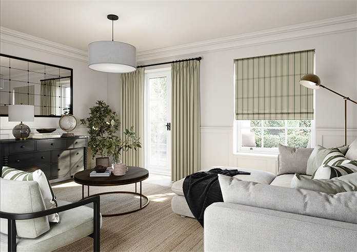 The British Stripe Co. Charles, Chilterns No.1 - Roman Blind - Image 6